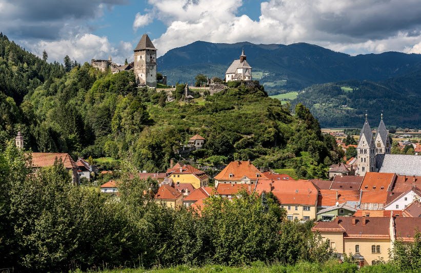 Burgruine Petersberg, Friesach, Austria, Austria